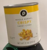 Mängden socker i Whole kernel crispy sweet corn