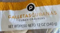 Mängden socker i Galletas cubanas cuban crackers