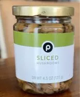 Mängden socker i Sliced mushrooms
