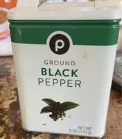 Mängden socker i Ground Black Pepper