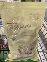 Mängden socker i Extra large shrimp