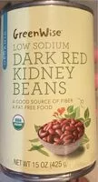 Mängden socker i Dark Red Kidney Beans