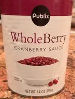 Mängden socker i While cranberry sauce