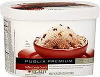Mängden socker i Premium toffee candy frozen yogurt
