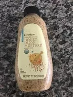 Mängden socker i Stone ground honey dijon mustard