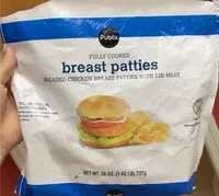 Mängden socker i Breast patties