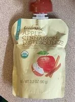 Mängden socker i Apple Cinnamon Fruit Squeeze