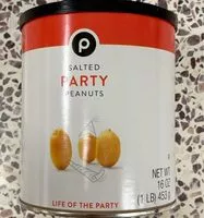 Mängden socker i Salted Peanuts