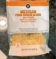 Mängden socker i Mexican Four Cheese Blend
