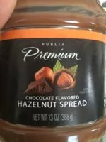 Mängden socker i Chocolate flavored hazelnut spread