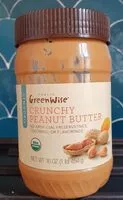 Mängden socker i GreenWise crunchy peanut butter