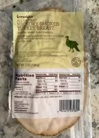 Mängden socker i All natural hickory smoked turkey breast