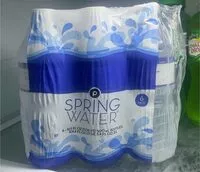 Mängden socker i Spring Water