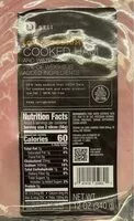 Mängden socker i Lower Sodium Cooked Ham