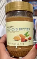 Mängden socker i Almond butter