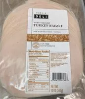 Mängden socker i Oven roasted turkey breast