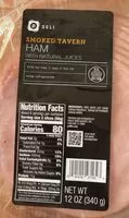 Mängden socker i Smoked Tavern Ham