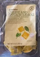 Mängden socker i Cheese and spinach ravioli with ricotta