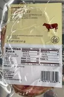 Mängden socker i Roast Beef