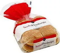 Mängden socker i Seeded hamburger buns