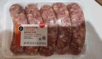 Mängden socker i Cheddar Cheese and Bacon Sausage