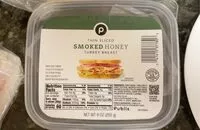 Mängden socker i Thin Sliced Smoked Honey Turkey Breast