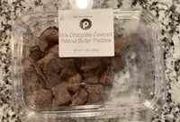 Mängden socker i Milk chocolate covered peanut butter pretzels