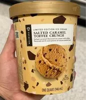 Mängden socker i Salted caramel toffee crunch