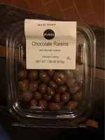 Mängden socker i Chocolate raisins with sea salt caramel
