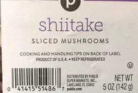 Mängden socker i shiitake mushrooms