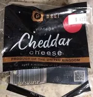 Mängden socker i Publix  Deli vintage Cheddar