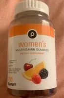 Mängden socker i Publix’s womens multivitamin gummies