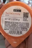 Mängden socker i Buffalo Wings Publix Sauce