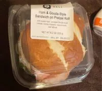 Mängden socker i ham and gouda style sandwhich