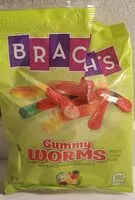 Mängden socker i Brach's Gummy Worms