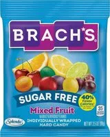 Mängden socker i Sugar free mixed fruit hard candy