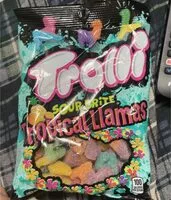 Mängden socker i Trolli sour brite