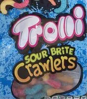 Mängden socker i Sour brites crawlers