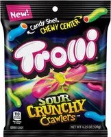 Mängden socker i Sour crunchy crawlers