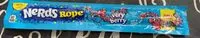 Mängden socker i Nerds Rope Very Berry