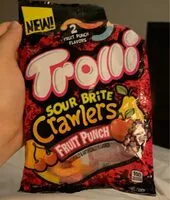 Mängden socker i sour brite crawlers