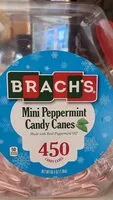 Mängden socker i Mini Peppermint Candy Canes