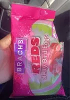 Mängden socker i All Reds Jelly Bird Eggs