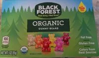 Mängden socker i Black Forest Organic Gummy Bears