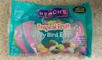 Mängden socker i Tropical Fruit jelly Bird eggs