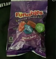 Mängden socker i Funables fruit snacks