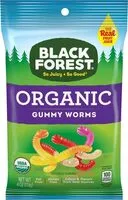 Mängden socker i Organic gummy worms