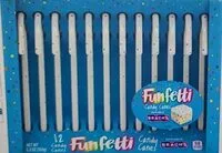 Mängden socker i Funfetti Candy Canes
