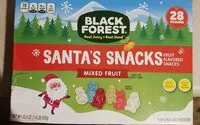 Mängden socker i Black Forest Sanra Snacks