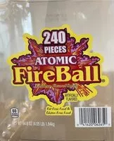 Mängden socker i Atomic fire ball
